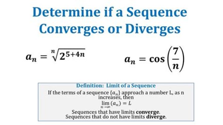 Does sequence converge or diverge?