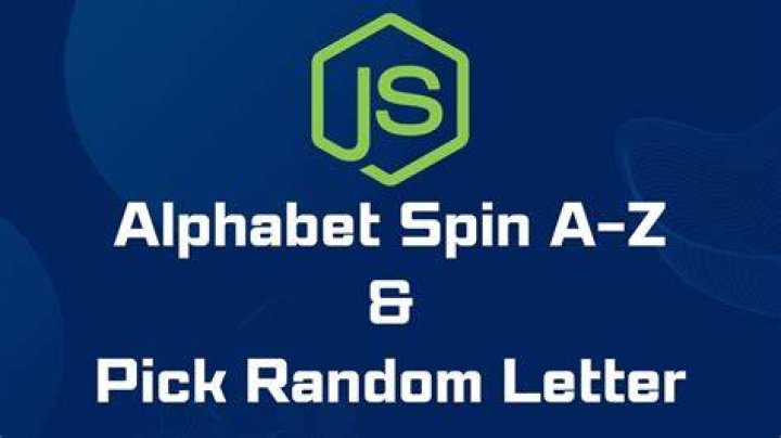 How do you get a random letter in Javascript?