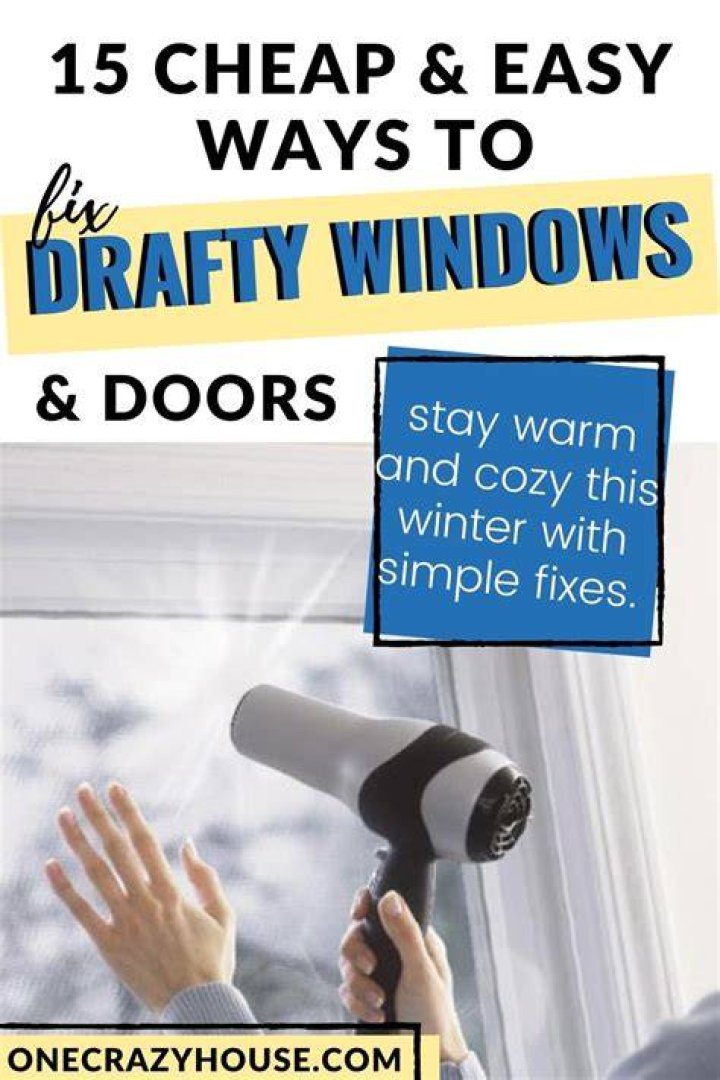 What is drafty window?