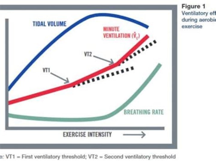 What is ventilatory efficiency?