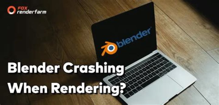 Why does my blender keep crashing?